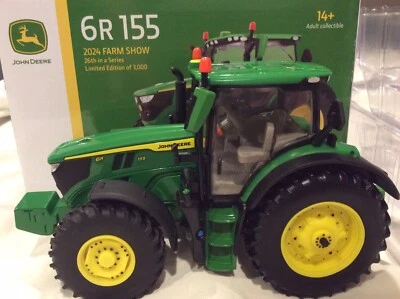 New Ertl 1/32 2024 John Deere Farm Show 6R 155 Tractor Limited Production *NIB* - Image 1 of 4