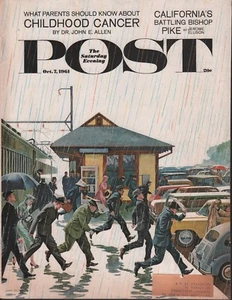Saturday Evening Post October 7 1961 Dr. John E. Allen w/ML 062618DBE - Picture 1 of 1