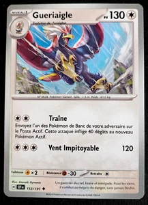 Gueriaigle Evolution 130PV Unstoppable Wind 153/191 Pokémon Card New - Picture 1 of 2