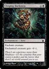 Ravnica: City of Guilds Clinging Darkness x4 Magic The Gathering NM