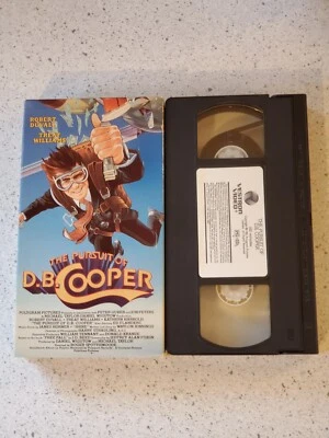 The Pursuit of D.B. Cooper. VHS. 80’s Action. Comedy. Rare Vestron Video Version - Image 1 of 4