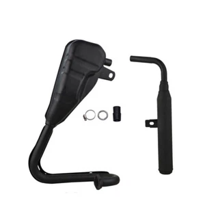 YAMAHA PW50 PW 50 Y-ZINGER COMPLETE MUFFLER EXHAUST MANIFOLD ASSEMBLY KIT NEW - Picture 1 of 15