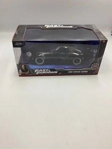 Jada Fast and Furious 1995 Toyota Supra Black 1:24 Scale - Picture 1 of 6