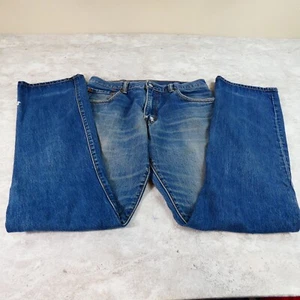 Levis 517 Jeans Mens 32X34* Blue Naturally Distressed Bootcut 90s Classic Denim - Picture 1 of 18