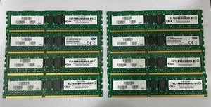 Job Lot 64GB -8x8GB PC3-12800R 1600Mhz DDR3 ECC Registered Reg Server Ram Memory - Picture 1 of 4