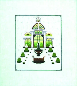 Cross Stitch Chart / Pattern Nora Corbett Winter Greenhouse Conservatory #NC306 - Picture 1 of 5