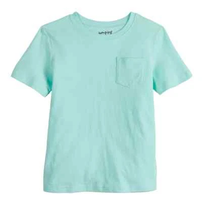 Boys 4-12 Jumping Beans® Essential Pocket Tee Teal - Image 1 of 2