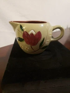Vtg Mid Century Stangl Pottery USA Magnolia Pitcher 3” Tall Light Green - Picture 1 of 7