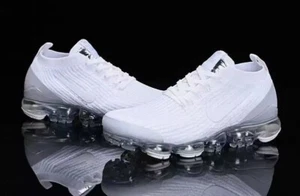 DS Nike Air VaporMax Flyknit 3 Men's white air cushion shoes - brand new - Picture 1 of 6
