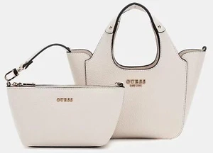 Borsa Guess HWBG96 "Helina" Mini Tote donna beige - Foto 1 di 7