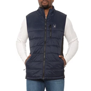 Spyder Men's Level Up Puffer Insulated Vest, Sizes: S, M, Various Colors, NWT - Picture 1 of 8