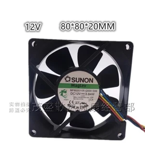SUNON MF80201VX-Q010-S99 8020 DC12V 3.84W 8CM 4-Wire Cooling Fan - Picture 1 of 3