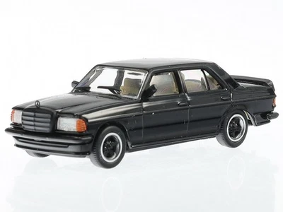 Mercedes W123 AMG 1980 coche modelo negro 870179 Premium ClassiXXs 1:87 Foto 1 de 4