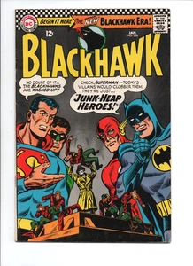 BLACKHAWK NO.228 FN 1967  * SOLID SILVER AGE * DC COMICS   "JUNK-HEAP HEROES" - Picture 1 of 2