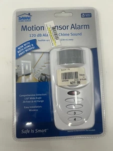 Sabre Motion Sensor Alarm with Keypad 120dB White Model# HS-MSA - Picture 1 of 5