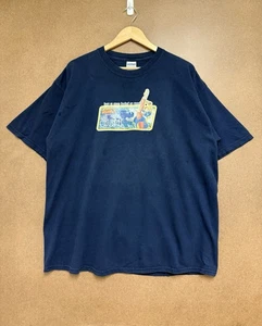 Vintage Street Fighter 2 II Chun II Y2K Navy Blue Adult Size XL - Picture 1 of 9