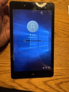 Linx 8 Windows Tablet 8" 32GB Wi-Fi – Touchscreen – Black – Portable - Picture 1 of 2