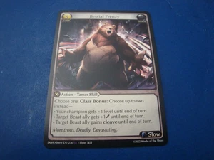 Grand Archive Bestial Frenzy DOA Alter EN-276 SR NM/M - Bild 1 von 2