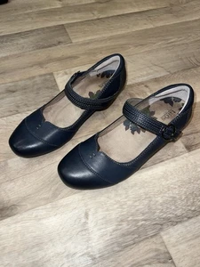 Taos Balance schwarze Mary Jane Damen-Lederschuhe Größe 9 gebraucht, in einwandfreiem Zustand - Bild 1 von 7