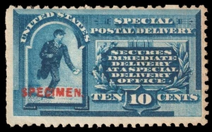 United States Scott E1S (1885) Mint H F, CV $140.00 C - Picture 1 of 1