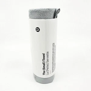 Lululemon The Towel 16" x 26" Hagel grau klein Yoga Radfahren Fitnessstudio - Bild 1 von 5