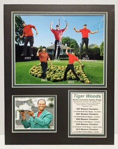Tiger Woods Masters Torneo Campeón Años - Augusta, Georgia 11"x14" Impresión - Imagen 1 de 4