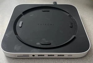Satechi Mac Mini Studio USB-C Stand HUB Dock NVMe SSD Enclosure Aluminum SD Card - Picture 1 of 2