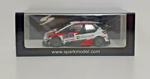 MODELLINO AUTO SCALA 1:43 SPARK TOYOTA YARIS WRC OGIER WINNER RALLY MEXICO 2020 - Foto 1 di 8