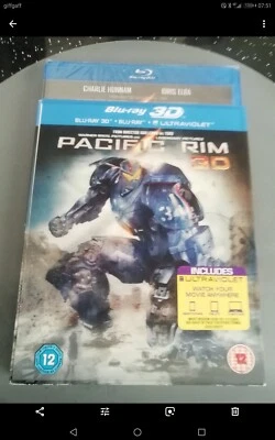 Pacific Rim  (Blu-Ray 3D + 2D, 2013) Brand New. Cert 12. Includes Slip Cover. - Image 1 of 2
