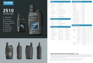 talkie-walkie ,Radio PTT ,TAXI ,avec abonnement inclus dans l' europe - Photo 1/6