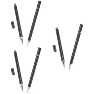 Zestaw 3 pojemnościowych ekranów piórkowych do ekranu dotykowego Dual-end Stylus Pen Ekrany - Zdjęcie 1 z 12
