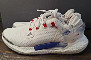 Adidas Women's AlphaTorsion Boost USA Theme Shoes Women's Sz 11 - Men Size 9.5 - Picture 1 of 13