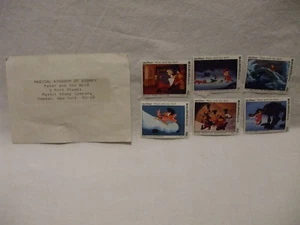 6 Maldives DISNEY Peter and the Wolf Stamps from Mystic Stamp Co. Camden N.Y. - Picture 1 of 6