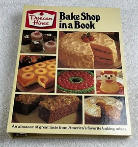 1979 Duncan Hines Bake Shop in a Book 3-Ring Hardcover Rezepte mit Kuchenmischungen - Bild 1 von 15