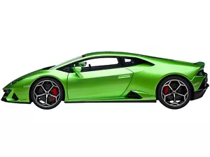Lamborghini Huracan EVO Verde Selvans Green Metallic 1/18 Model Car by Autoart - Picture 1 of 5