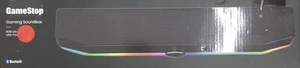 NUOVA soundbar da gioco GameStop con LED RGB alimentata USB con AUX e Bluetooth - Foto 1 di 2