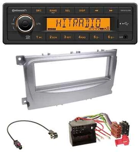 Continental 1DIN USB AUX MP3 Autoradio für Ford Galaxy C-Max Focus ab 2007 silbe - Bild 1 von 6