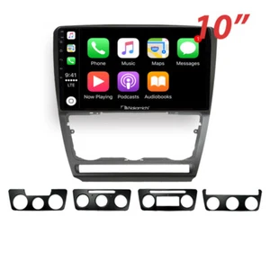 10" Wireless CarPlay Android Auto Nakamichi BT For Skoda Octavia 2007-2013 - Picture 1 of 3