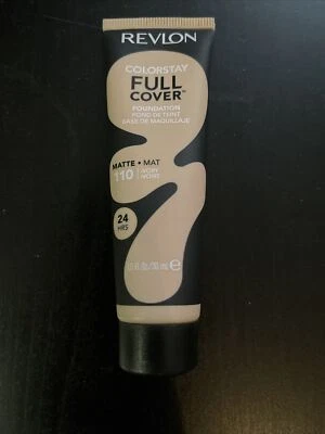 Revlon Colorstay Full Cover 110 Ivory Matte Foundation 1 fl oz NEW! - Image 1 of 2