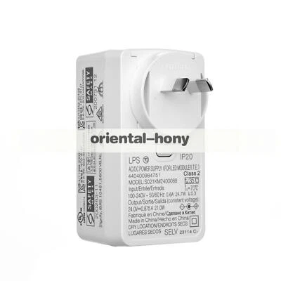 For Hue Lightstrip Plus S021KM2400088 24V 0.875A Adapter HU11399-20007 - image 1 of 4