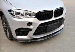 BMW X5M X6M F85 F86 Carbon Fibre Front Splitter Lip M Performance by UKCarbon - Picture 1 of 8