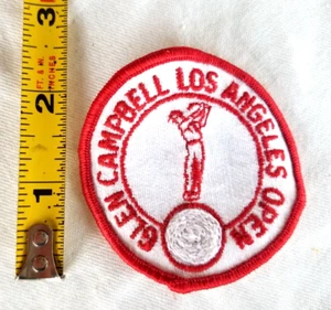 Glen Campbell Los Angeles Open Patchs vtg 80s Championship 2.75" LA *Pre-Owned* - Picture 1 of 1