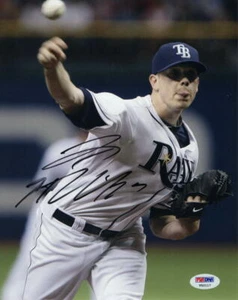 JEREMY HELLICKSON SIGNED AUTOGRAPH 8x10 PHOTO - TAMPA BAY RAYS 2011 ROY W/ PSA - Picture 1 of 1