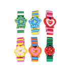  6 Pcs Wooden Toys Reloj Para Niños Child Playsets Wristband