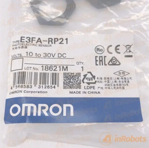 OMRON E3FA-RP21 Photoelectric Sensor E3FARP21 Industrial Automation Reflector - Picture 1 of 9