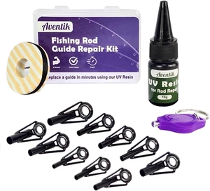 Fishing Rod Tip Repair Kit Complete with Rod Building Supplies, Complete Supplie - Picture 1 of 5