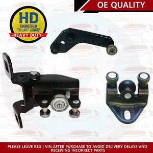 PER FORD TRANSIT PORTA SCORREVOLE RUNNER RULLO CERNIERA BRACCIO LH SINISTRA SUPERIORE CENTRALE INFERIORE - Foto 1 di 1