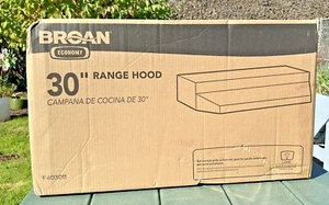 Broan F4030 160 - 190 CFM 30"W Wide Steel Under Cabinet Range White NEW in Box - Picture 1 of 14