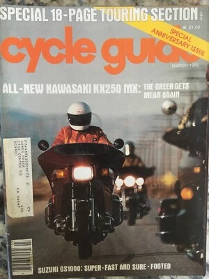 Cycle Guide Magazine March 1978 - Image 1 of 3