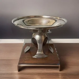 Coupe Art Déco Émile Puiforcat? le pied 3 pinces enserrant Boule en Palissandre - Bild 1 von 8